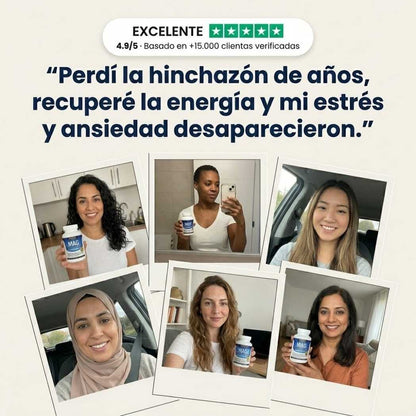 Vitana™ Magnesio 8 en 1 con Cambios en 21 Días