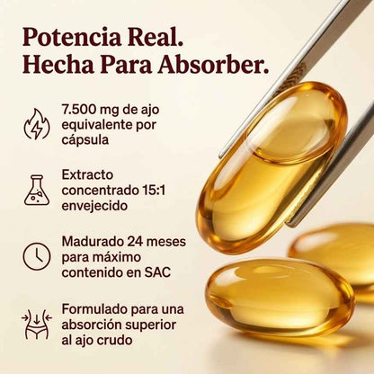 Vitana® Extracto de Ajo Envejecido - Cápsulas 7500mg