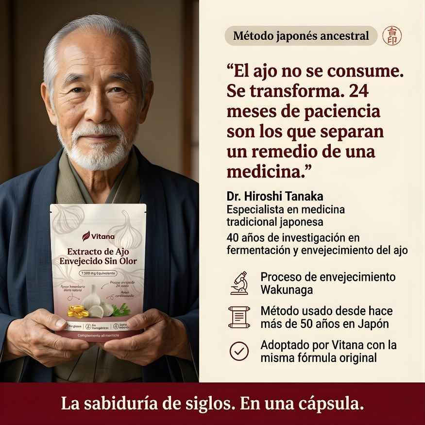 Vitana® Extracto de Ajo Envejecido - Cápsulas 7500mg