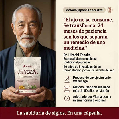 Vitana® Extracto de Ajo Envejecido - Cápsulas 7500mg