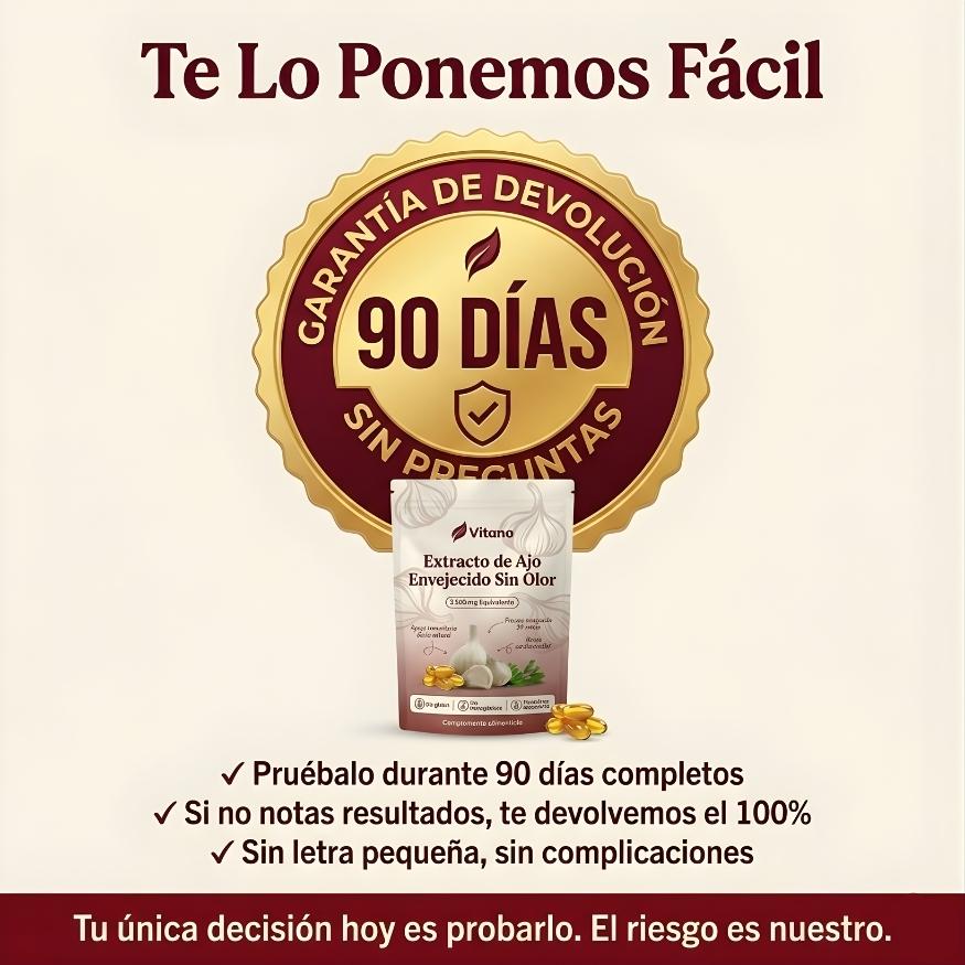 Vitana® Extracto de Ajo Envejecido - Cápsulas 7500mg