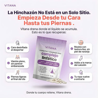 Drenaje Linfático con Complejo 6 en 1