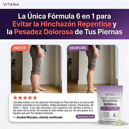 Drenaje Linfático con Complejo 6 en 1