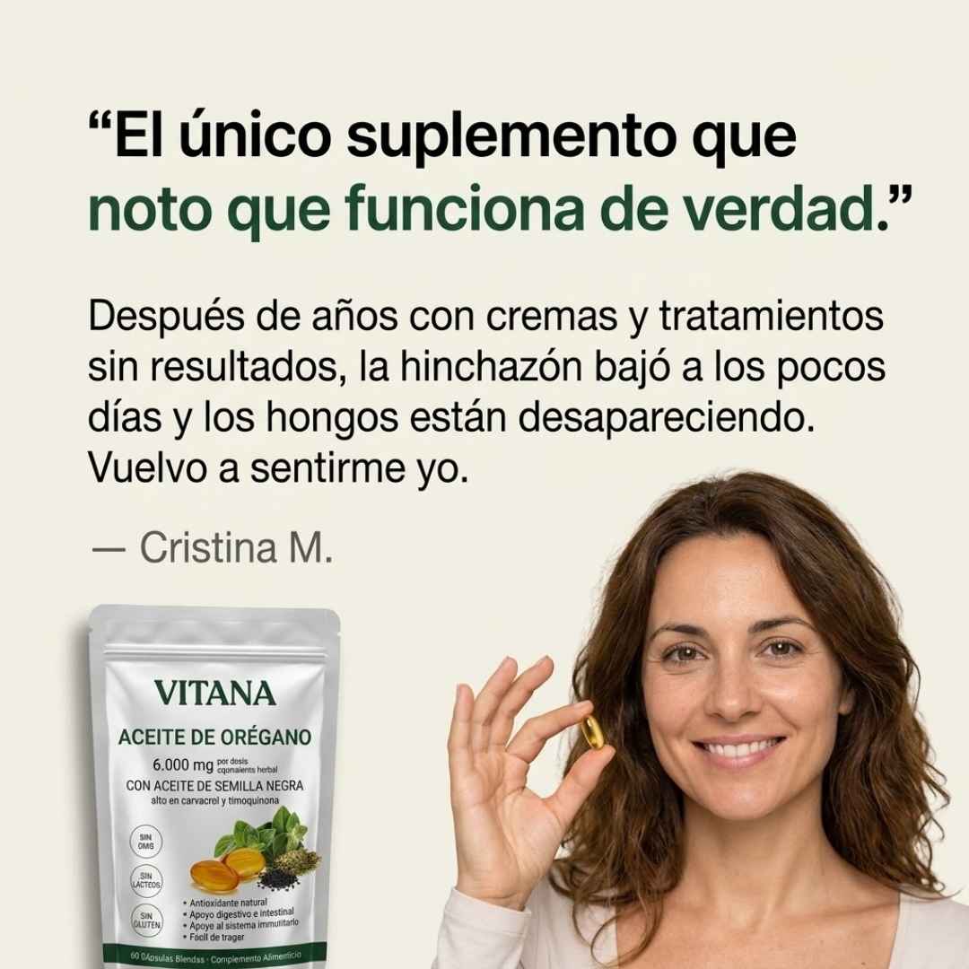 Cápsulas de Aceite de Orégano 6.000mg (60 uds)